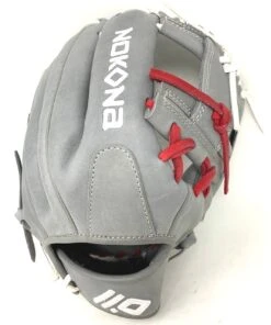 Nokona American Kip 11.25 A-200 Gray Baseball Glove WH-RD-BK Right Hand Throw 8 Nokona American Kip 11.25 A-200 Gray Baseball Glove WH-RD-BK Right Hand Throw -Ballgloves Sales Store 10 23387.1638209902