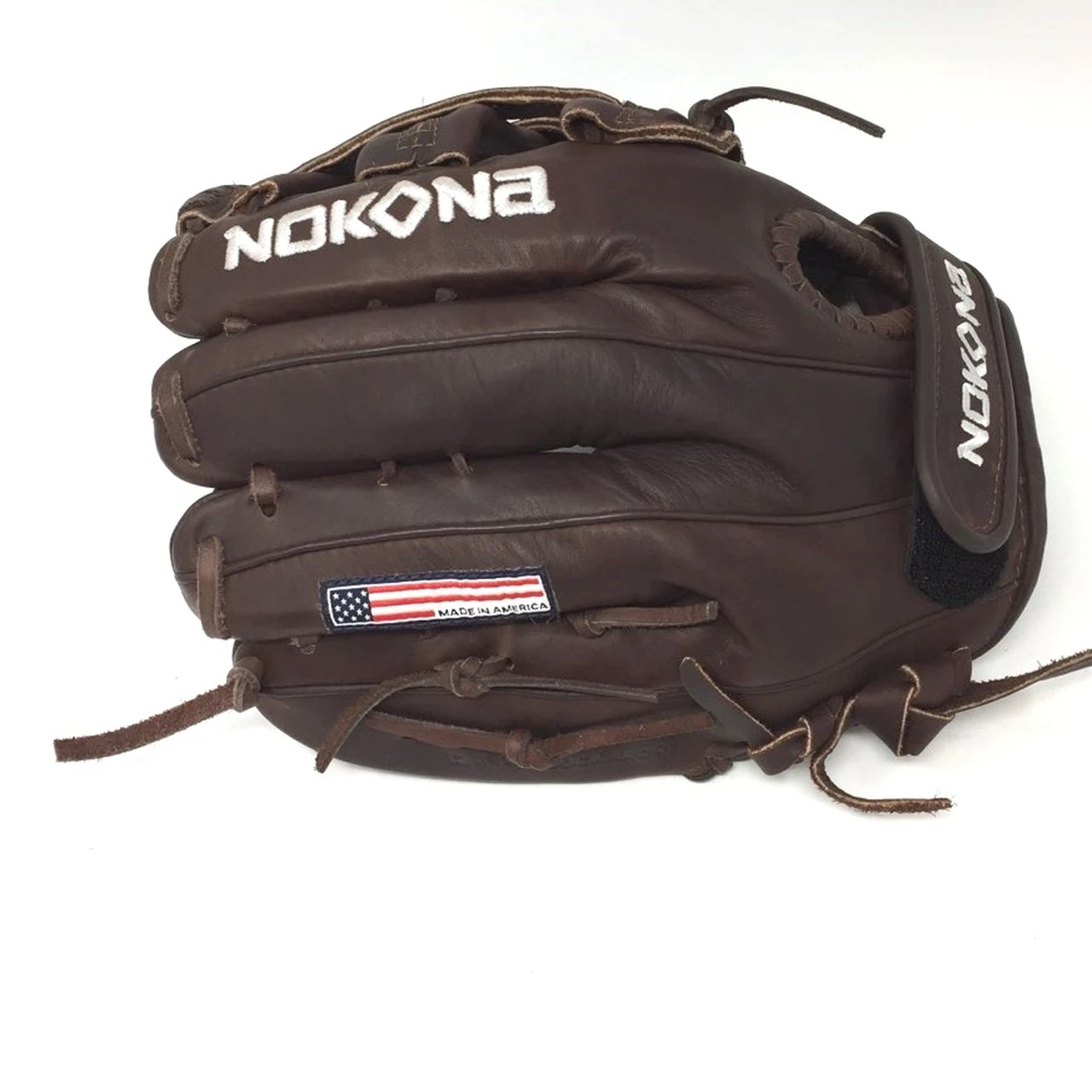 Nokona X2-V1200H Softball Glove H Web 12 in Right Hand Throw 4 Nokona X2-V1200H Softball Glove H Web 12 in Right Hand Throw - Image 4