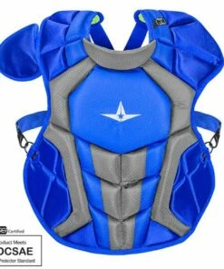 All-Star S7 Axis Chest Protector 12-16 - 15.5 Royal Grey NOCSAE