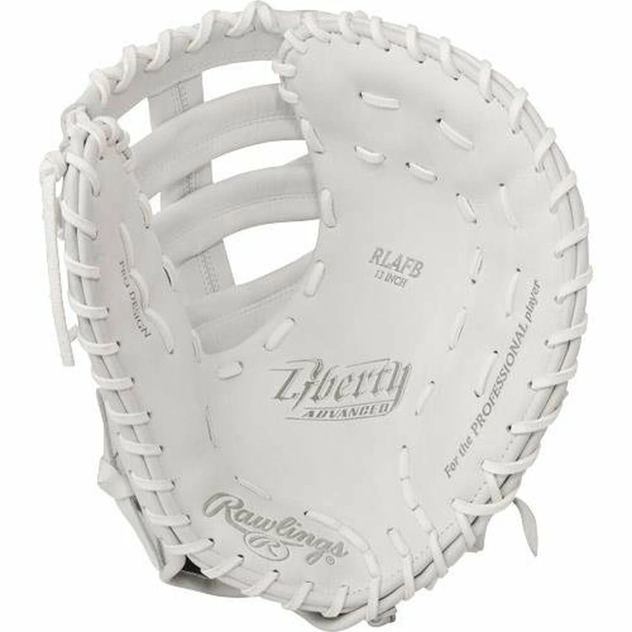 Rawlings Liberty Advanced Softball First Base Mitt White 13 in Right Hand Throw 3 Rawlings Liberty Advanced Softball First Base Mitt White 13 in Right Hand Throw - Image 3