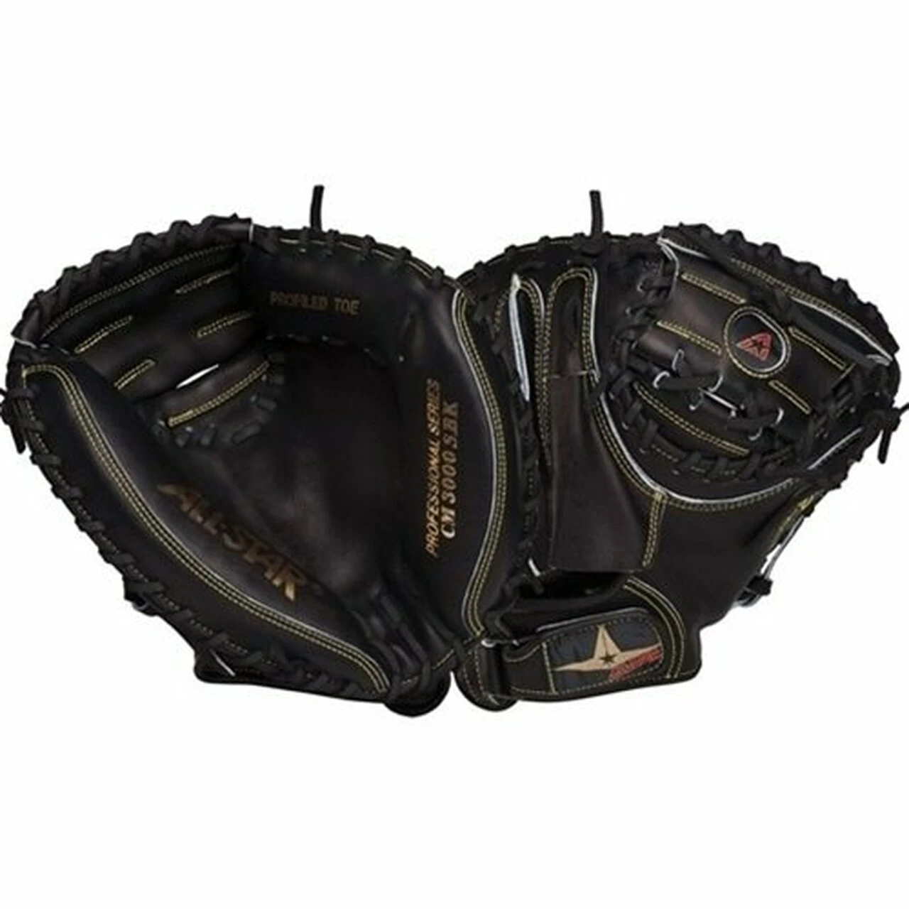 All-star Catchers Mitt CM3000SBK Pro 33.5 inch Right Handed Throw 2 All-star Catchers Mitt CM3000SBK Pro 33.5 inch Right Handed Throw - Image 2