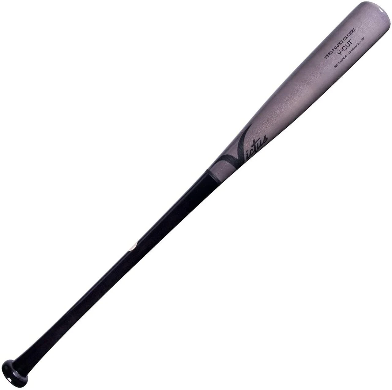 Victus V-Cut Black Grey Wood Baseball Bat 33 inch 1 Victus V-Cut Black Grey Wood Baseball Bat 33 inch