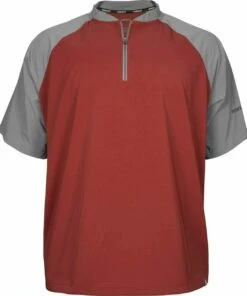 Marucci Team Cage Jacket - Red (MATCGJ-R-AS) Baseball Outerwear