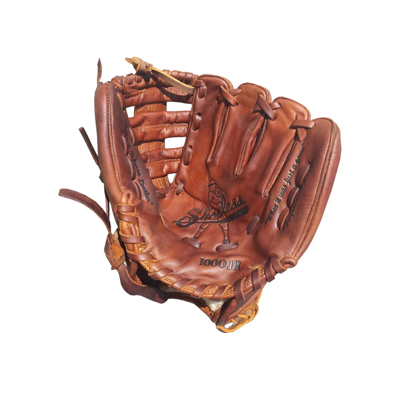 Shoeless Joe 1000JR Youth Baseball Glove I Web 10 inch Right Hand Throw 6 Shoeless Joe 1000JR Youth Baseball Glove I Web 10 inch Right Hand Throw - Image 6