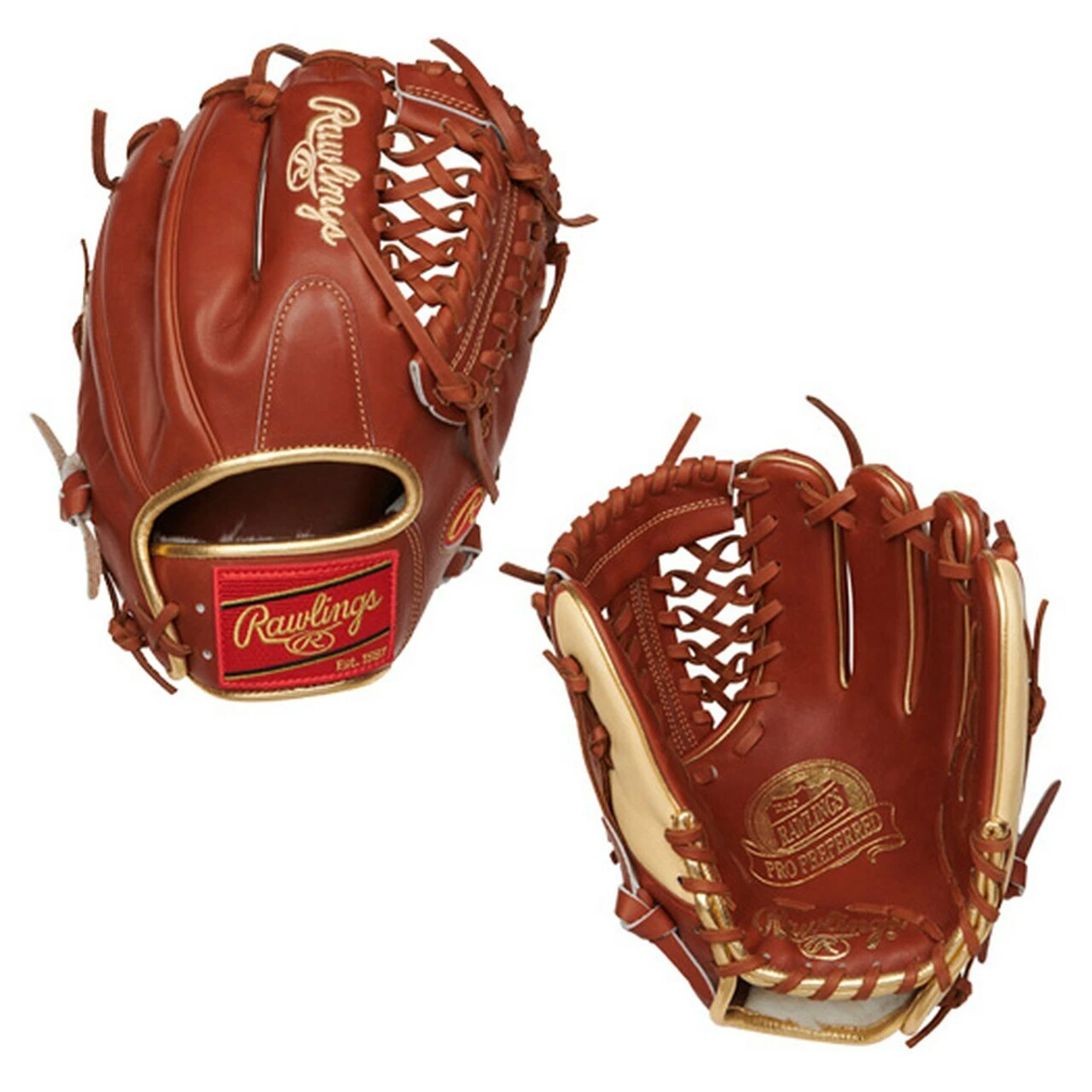 Rawlings Pro Preferred Baseball Glove 11.5 inch Modified Trap Web Right Hand Throw 6 Rawlings Pro Preferred Baseball Glove 11.5 inch Modified Trap Web Right Hand Throw - Image 6