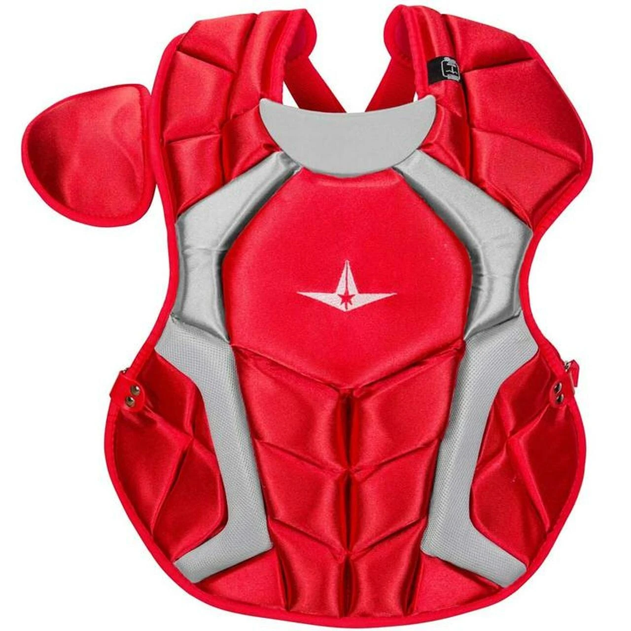 All-Star CPCC1618S7XSC Adult System Seven Pro Chest Protector Scarlet 2 All-Star CPCC1618S7XSC Adult System Seven Pro Chest Protector Scarlet - Image 2