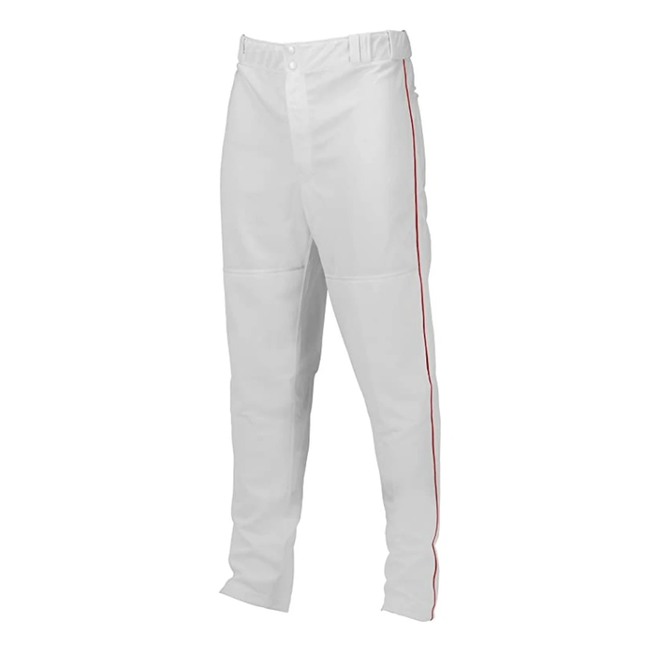 Marucci Adult Elite Double Knit Piped Baseball Pant White Red X-Large 2 Marucci Adult Elite Double Knit Piped Baseball Pant White Red X-Large - Image 2