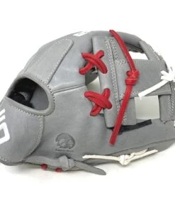 Nokona American Kip 11.25 A-200 Gray Baseball Glove WH-RD-BK Right Hand Throw 10 Nokona American Kip 11.25 A-200 Gray Baseball Glove WH-RD-BK Right Hand Throw -Ballgloves Sales Store 8 36882.1638209914
