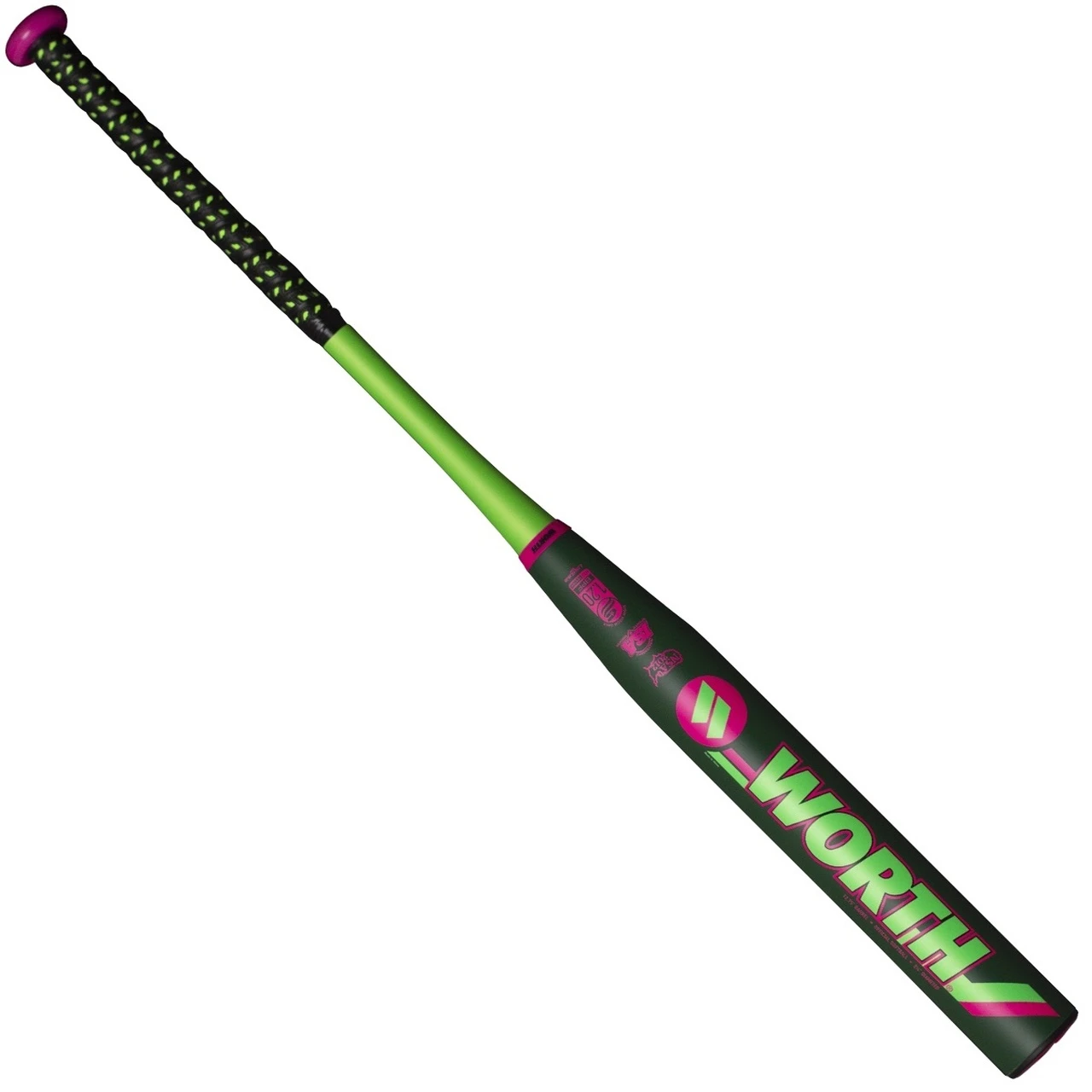Worth Legit Watermelon XL 12.75 2PC USSSA Slowpitch Softball Bat 34 inch 26.5 oz WMLX21U 4 Worth Legit Watermelon XL 12.75 2PC USSSA Slowpitch Softball Bat 34 inch 26.5 oz WMLX21U - Image 4