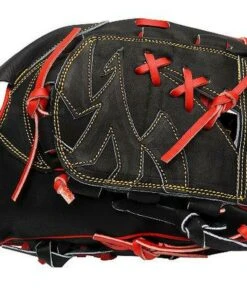 Zett Pro Series BPGT-33011 Baseball Glove 12 inch Red Right Hand Throw -Ballgloves Sales Store BPGT 33011 4 03168.1642469077