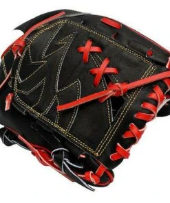 Zett Pro Series BPGT-33011 Baseball Glove 12 inch Red Right Hand Throw -Ballgloves Sales Store BPGT 33011 6 48846.1642469077
