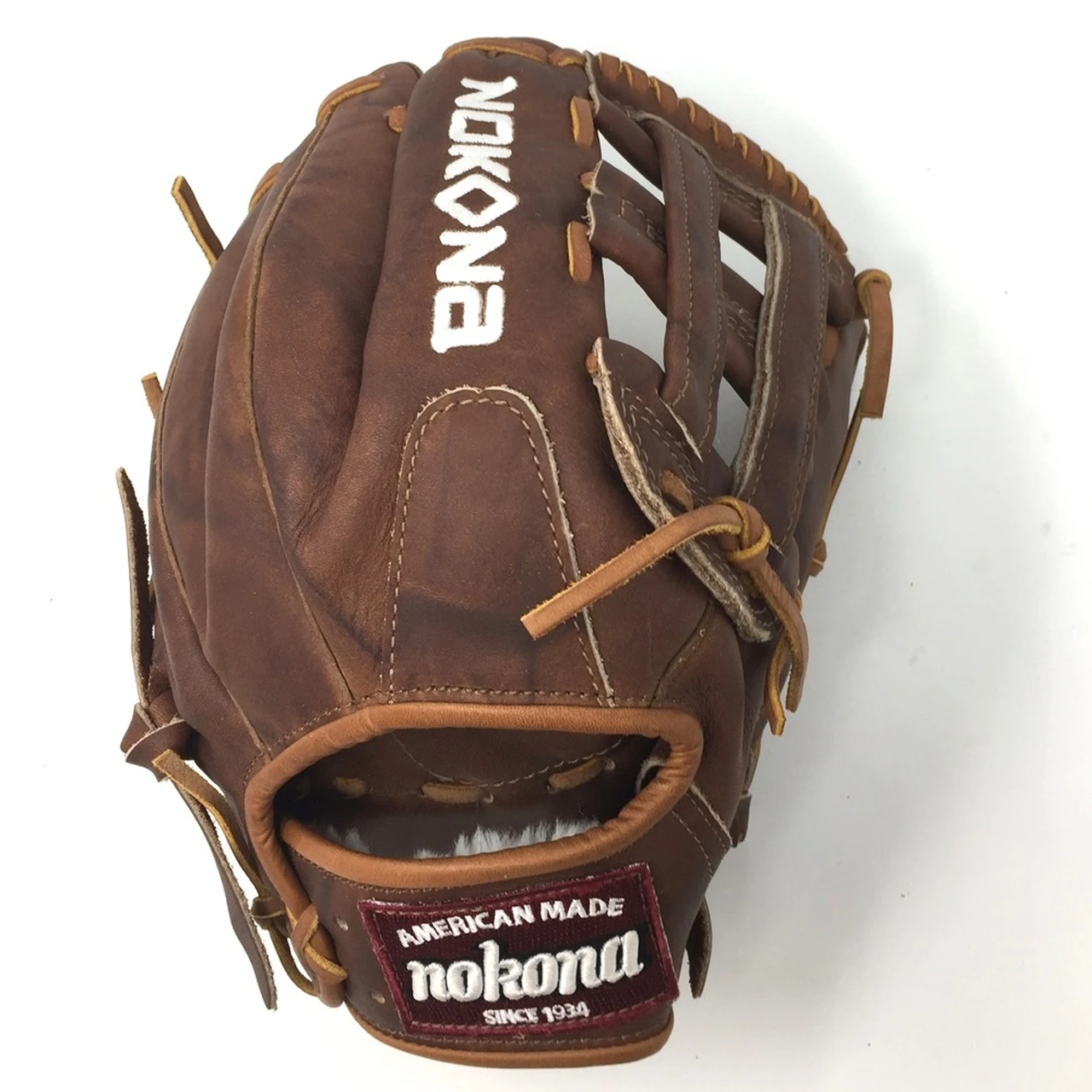Nokona WB-1200H Walnut Baseball Glove 12 inch Right Hand Throw 5 Nokona WB-1200H Walnut Baseball Glove 12 inch Right Hand Throw - Image 5