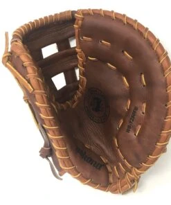 Nokona WB-1250H 12.5 H Web Walnut Baseball First Base Mitt (Right Handed Throw) -Ballgloves Sales Store IMG 1528 58526.1644445681