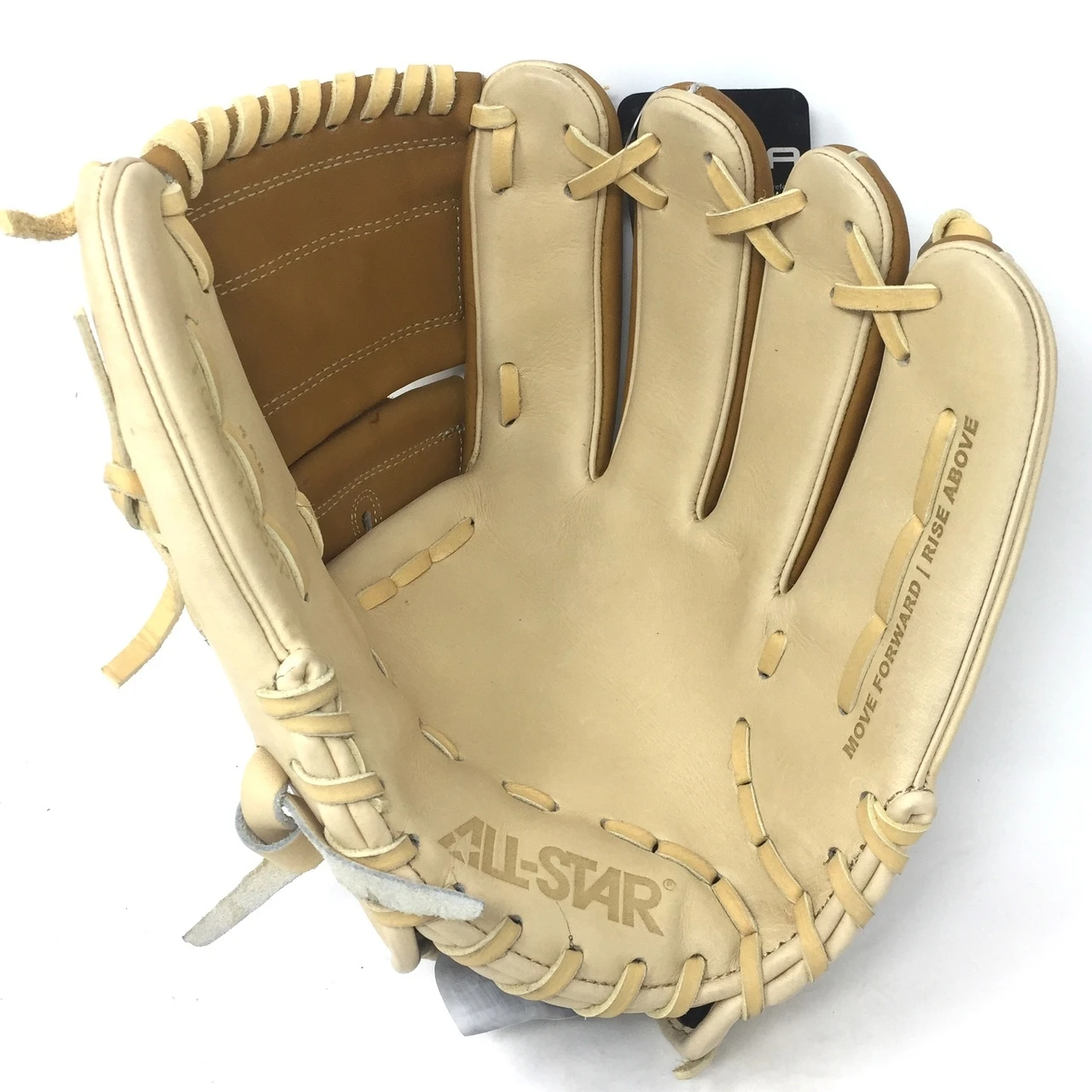 All-Star Pro Elite 12 Inch Baseball Glove FGAS-12002P Cream Saddle Tan Right Hand Throw 5 All-Star Pro Elite 12 Inch Baseball Glove FGAS-12002P Cream Saddle Tan Right Hand Throw - Image 5