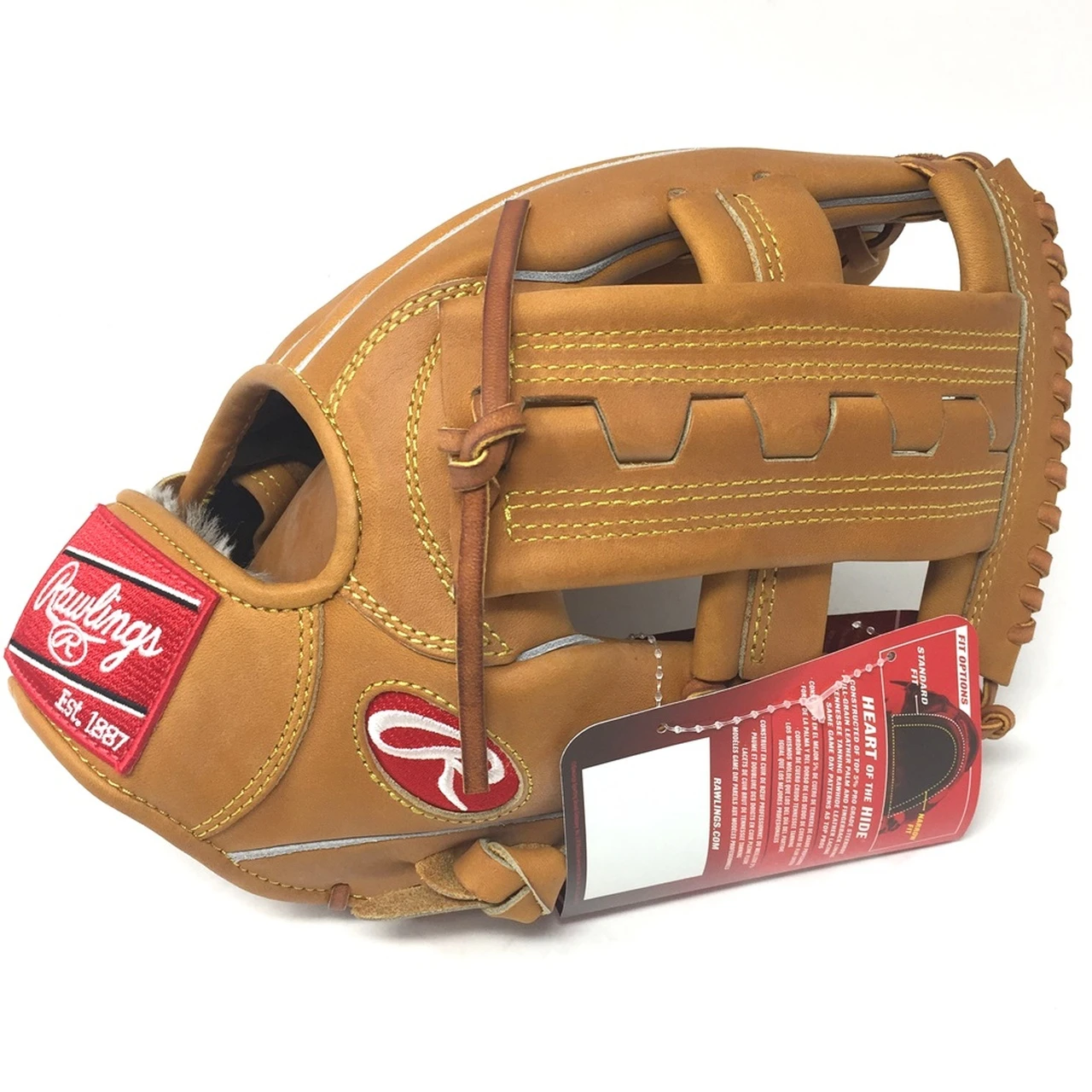 Rawlings HOH PRORV23 Baseball Glove Horween Leather 12.25 Right Hand Throw 2 Rawlings HOH PRORV23 Baseball Glove Horween Leather 12.25 Right Hand Throw - Image 2