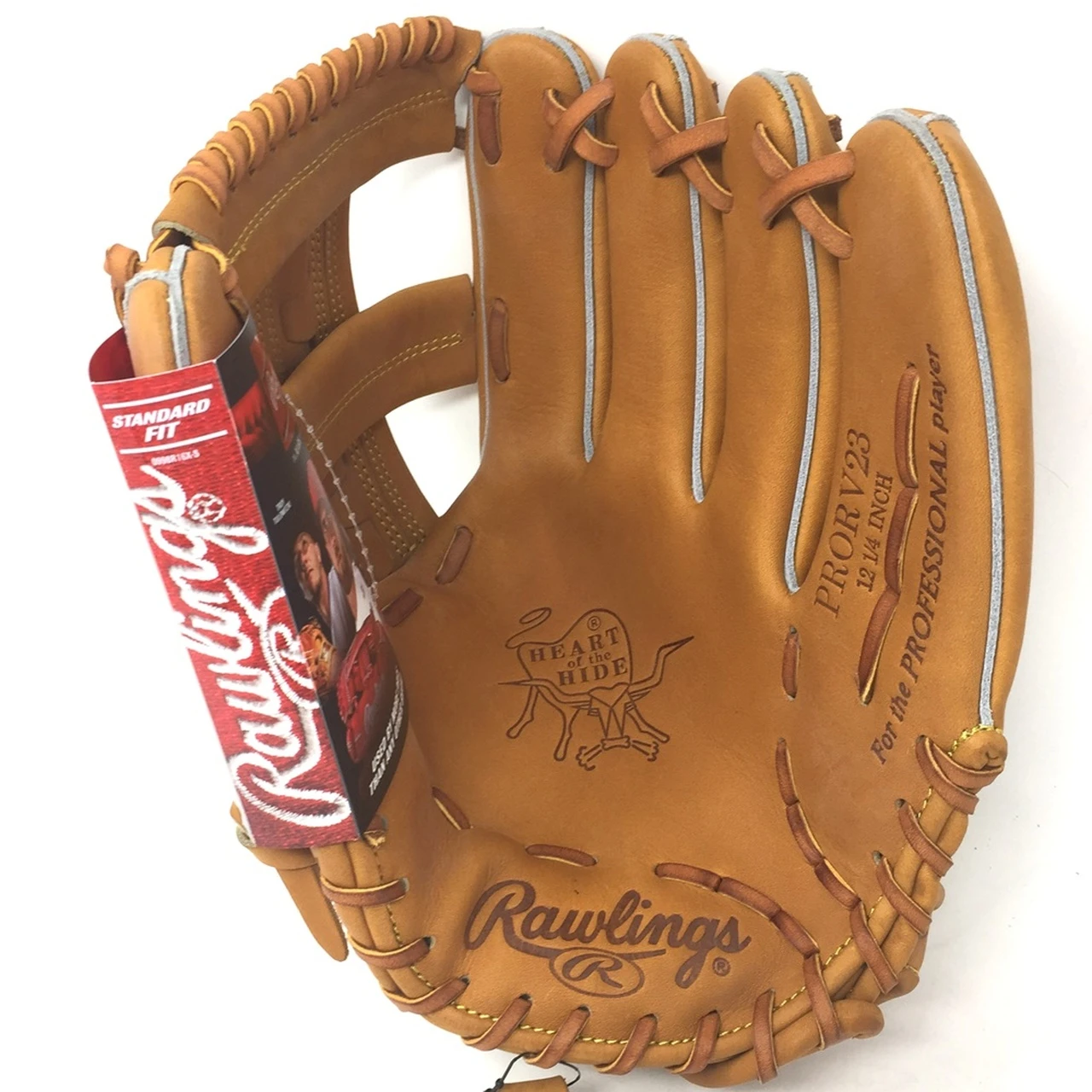 Rawlings HOH PRORV23 Baseball Glove Horween Leather 12.25 Right Hand Throw 7 Rawlings HOH PRORV23 Baseball Glove Horween Leather 12.25 Right Hand Throw - Image 7