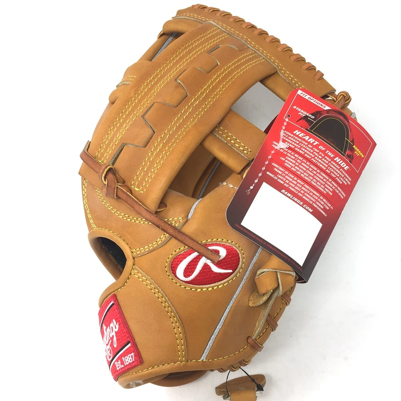 Rawlings HOH PRORV23 Baseball Glove Horween Leather 12.25 Right Hand Throw 4 Rawlings HOH PRORV23 Baseball Glove Horween Leather 12.25 Right Hand Throw - Image 4