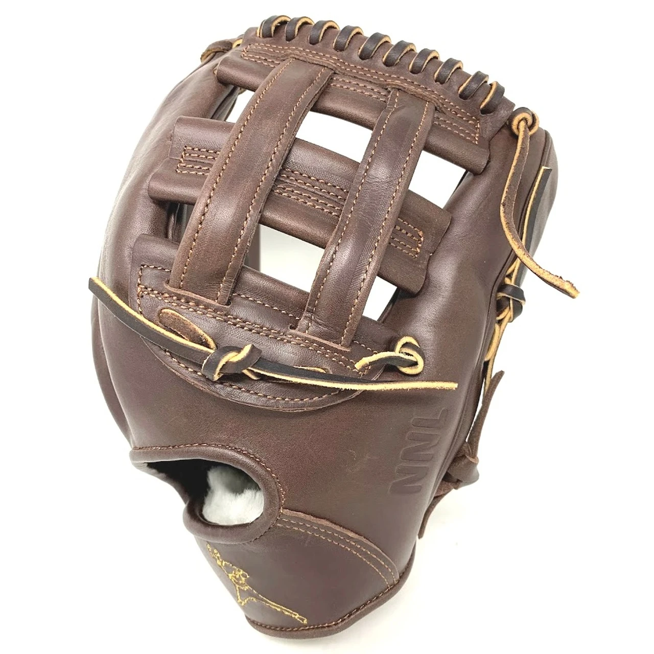 American Kip 12 inch H Web NNL-BR Baseball Glove Right Hand Throw 6 American Kip 12 inch H Web NNL-BR Baseball Glove Right Hand Throw - Image 6