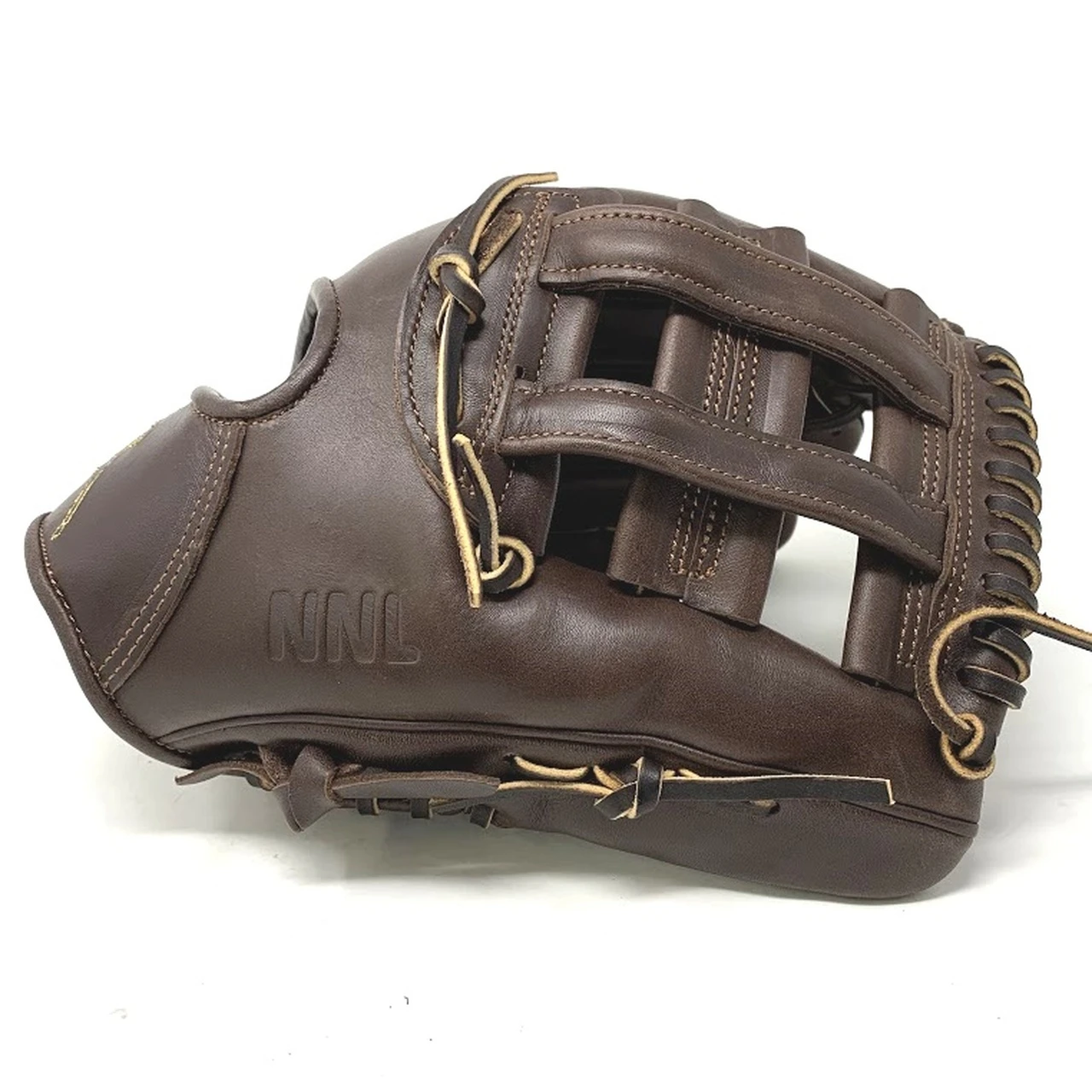 American Kip 12 inch H Web NNL-BR Baseball Glove Right Hand Throw 3 American Kip 12 inch H Web NNL-BR Baseball Glove Right Hand Throw - Image 3