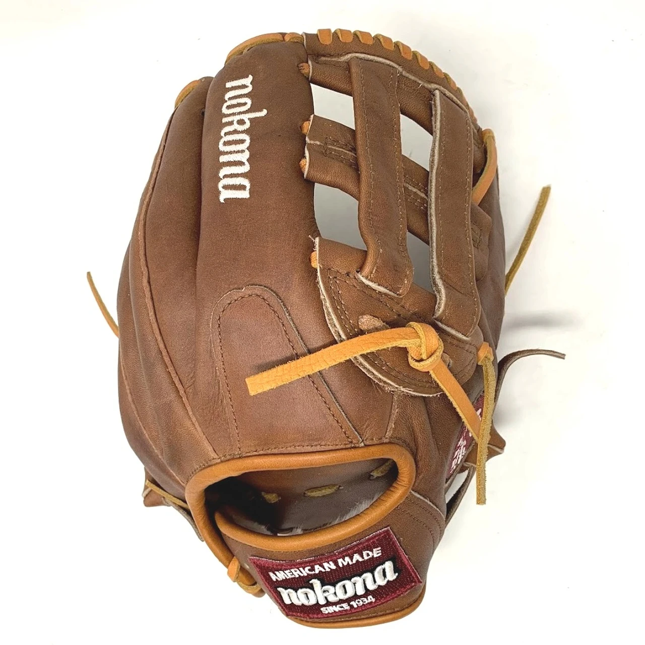 Nokona WB-1200H Walnut Baseball Glove 12 inch Right Hand Throw 9 Nokona WB-1200H Walnut Baseball Glove 12 inch Right Hand Throw - Image 9