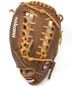 Nokona WB-1275M Walnut Baseball Glove 12.75 inch Right Handed Throw 13 Nokona WB-1275M Walnut Baseball Glove 12.75 inch Right Handed Throw -Ballgloves Sales Store IMG 4272 51318.1639010601