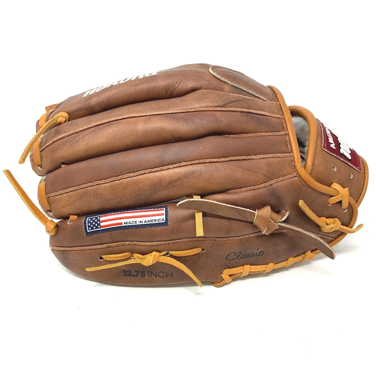 Nokona WB-1275M Walnut Baseball Glove 12.75 inch Right Handed Throw 9 Nokona WB-1275M Walnut Baseball Glove 12.75 inch Right Handed Throw - Image 9