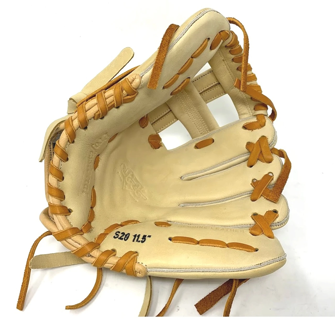Soto Camel 11.5 Single Post Baseball Glove Right Hand Throw 5 Soto Camel 11.5 Single Post Baseball Glove Right Hand Throw - Image 5