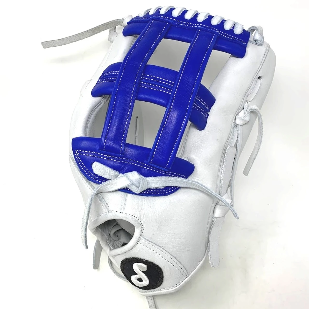 Soto White 14 Inch H Web Slow Pitch Softball Glove Right Hand Throw 3 Soto White 14 Inch H Web Slow Pitch Softball Glove Right Hand Throw - Image 3
