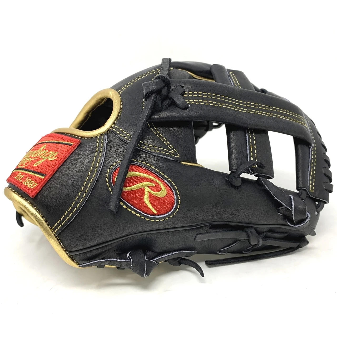 Rawlings Heart of the Hide PRO-TT2 Baseball Glove 11.5 Black Gold Right Hand Throw 2 Rawlings Heart of the Hide PRO-TT2 Baseball Glove 11.5 Black Gold Right Hand Throw - Image 2