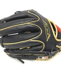 Rawlings Heart of the Hide PRO-204W-2 Baseball Glove 11.5 Black Gold Right Hand Throw 10 Rawlings Heart of the Hide PRO-204W-2 Baseball Glove 11.5 Black Gold Right Hand Throw -Ballgloves Sales Store IMG 4618 21468.1643562701