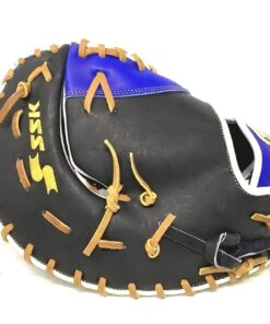 SSK Taiwan Silver Series 13 Inch Baseball First Base Mitt Black Royal Right Hand Throw -Ballgloves Sales Store IMG 4650 97848.1643670170