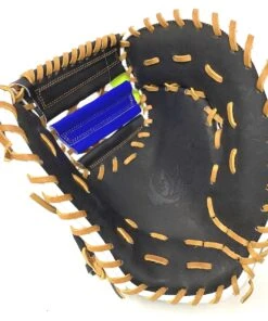 SSK Taiwan Silver Series 13 Inch Baseball First Base Mitt Black Royal Right Hand Throw -Ballgloves Sales Store IMG 4652 24498.1643670170