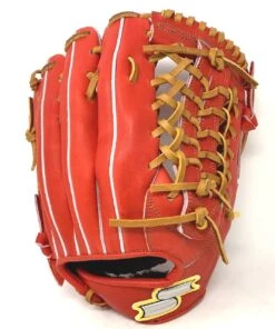 SSK Taiwan Silver Series 12.5 Baseball Glove Red Right Hand Throw