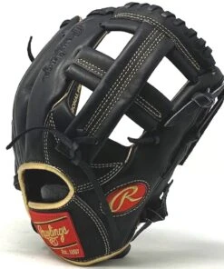 Rawlings Heart of the Hide PRO-TT2 Baseball Glove 11.5 Black Gold Right Hand Throw