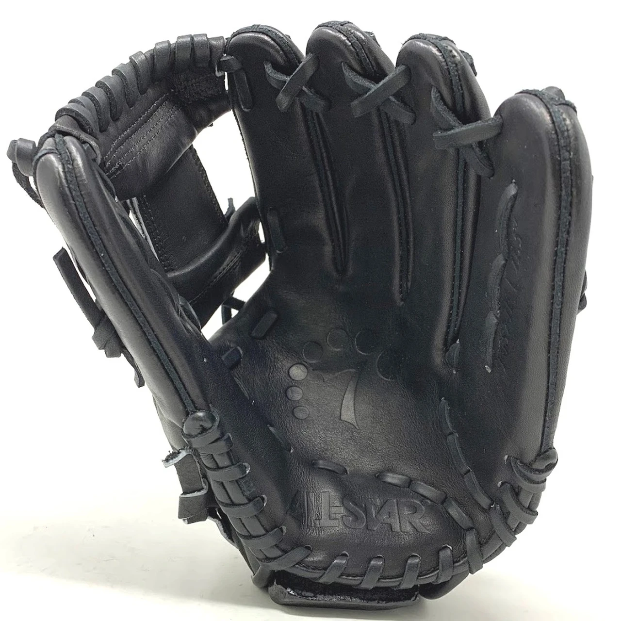 All-Star FGS7-IFBK Infield Baseball Glove All Black 11.5 Right Hand Throw 2 All-Star FGS7-IFBK Infield Baseball Glove All Black 11.5 Right Hand Throw - Image 2