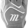 Marucci Signature Batting Gloves MBGSGN2 1 Pair White Grey Adult Large